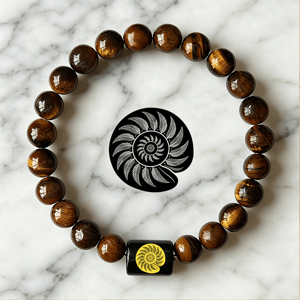 Boho Leaf Pattern Beaded Bracelet for Daily Wear